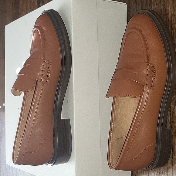 MADEWELL The Vernon Loafer in Dried Maple Leather - Picture 1 of 5